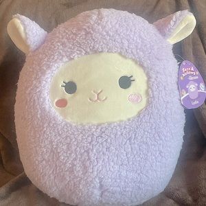 Brand new with tag (BNWT) Lydia the lamb squishmallow fuzzamallows 12”